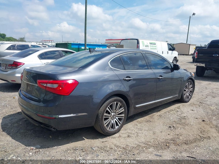 2014 Kia Cadenza Premium VIN: KNALN4D77E5130216 Lot: 39637891