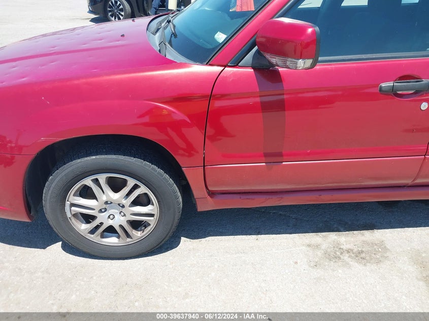 2008 Subaru Forester Sports 2.5X VIN: JF1SG66658H724885 Lot: 39637940