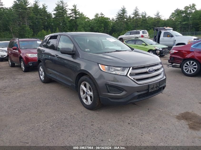 2016 Ford Edge Se VIN: 2FMPK4G98GBC33021 Lot: 39637964