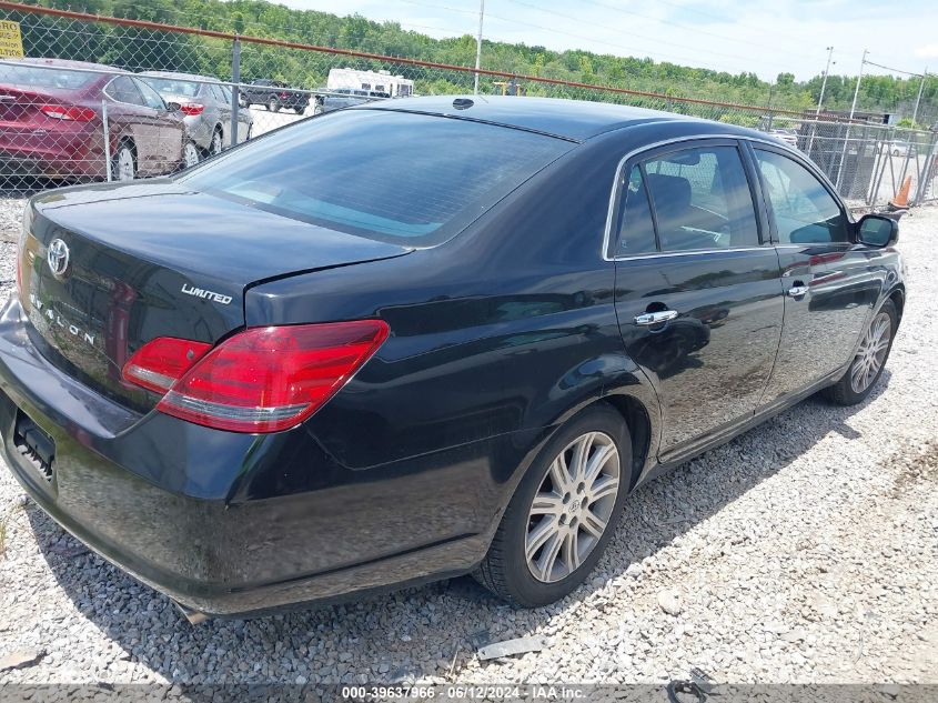 2009 Toyota Avalon Limited VIN: 4T1BK36B09U344779 Lot: 39637966