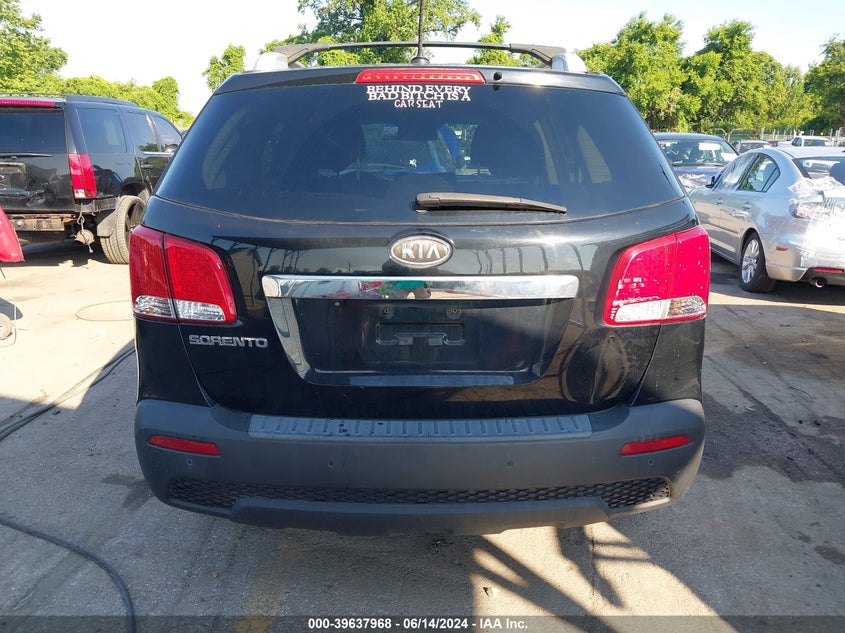 2011 Kia Sorento Lx VIN: 5XYKT3A12BG187117 Lot: 39637968