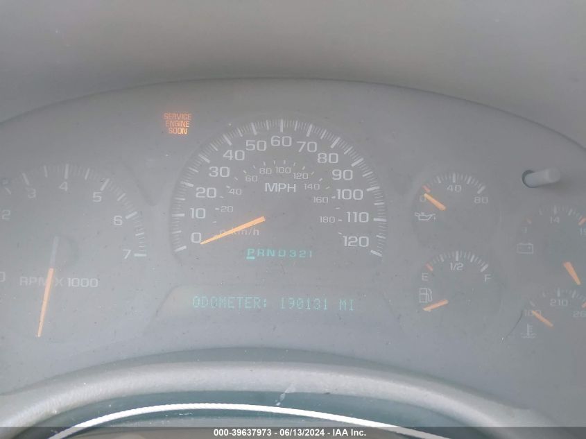 2004 Chevrolet Trailblazer Lt VIN: 1GNDT13S542418079 Lot: 39637973