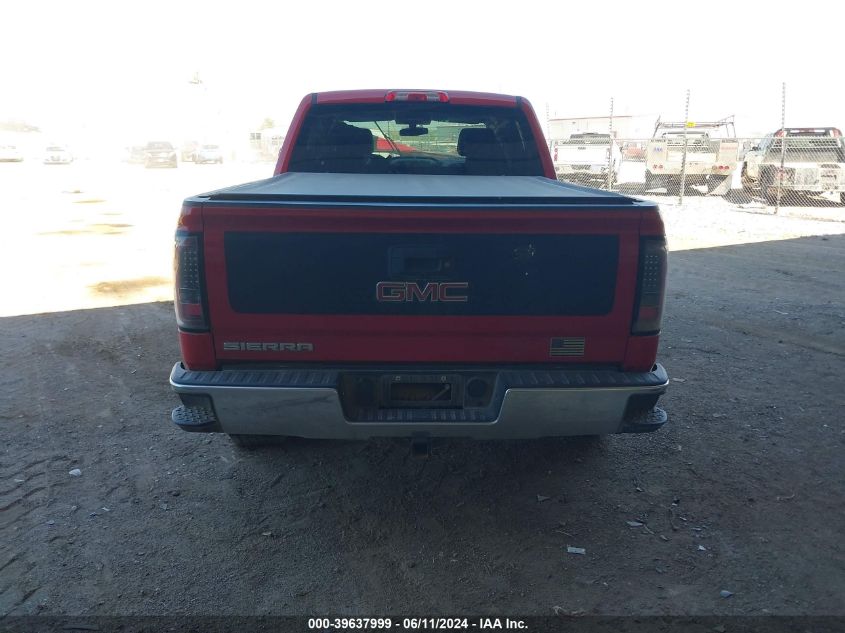 2015 GMC Sierra 1500 Sle VIN: 3GTU2UEC1FG279789 Lot: 39637999
