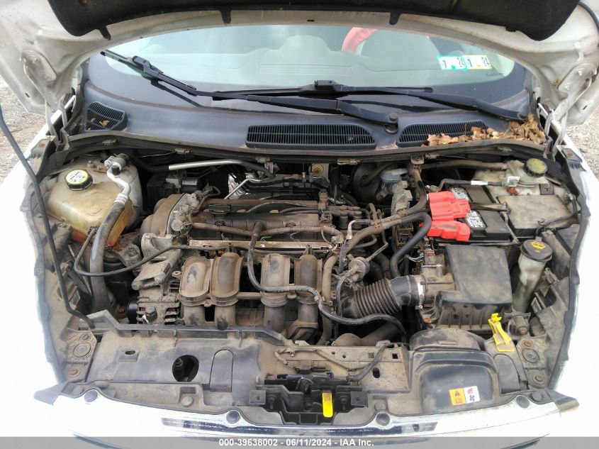 2012 Ford Fiesta Se VIN: 3FADP4BJ8CM152495 Lot: 39638002