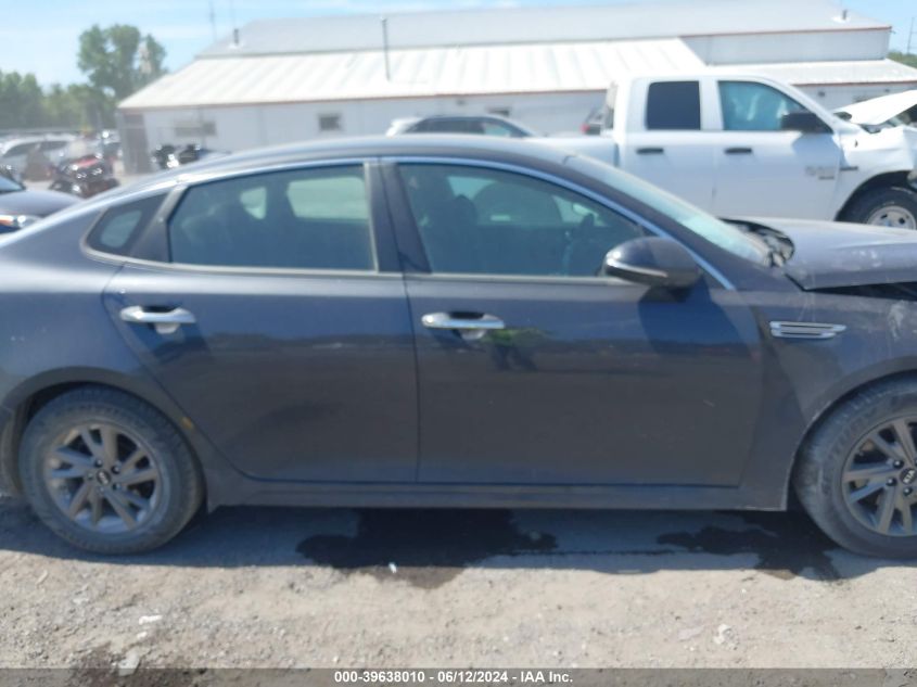 2019 Kia Optima Lx VIN: 5XXGT4L37KG320727 Lot: 39638010