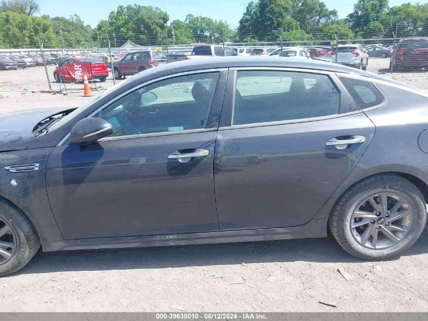 2019 Kia Optima Lx VIN: 5XXGT4L37KG320727 Lot: 39638010