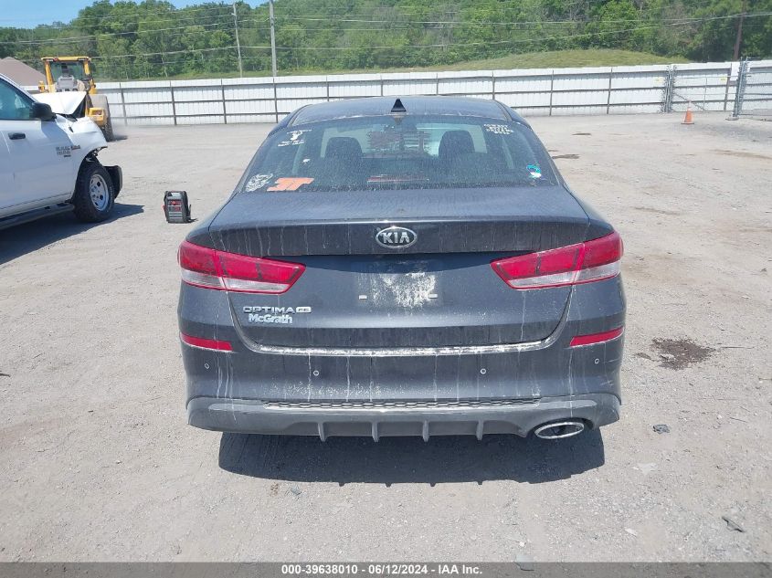 2019 Kia Optima Lx VIN: 5XXGT4L37KG320727 Lot: 39638010