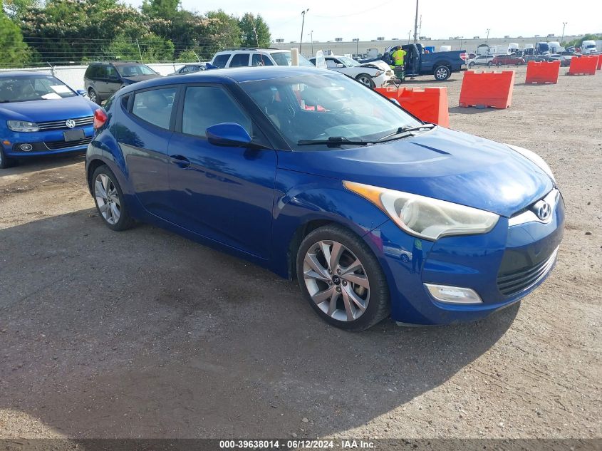 2017 Hyundai Veloster VIN: KMHTC6AD7HU307271 Lot: 39638014