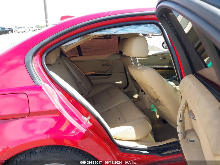 2009 BMW 328I VIN: WBAPH77539NM47016 Lot: 39638017