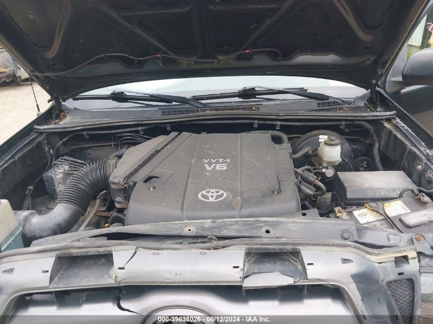 2010 Toyota Tacoma Base V6 VIN: 3TMMU4FN1AM015895 Lot: 39638026