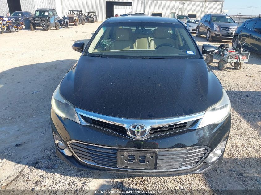 2013 Toyota Avalon Limited VIN: 4T1BK1EB2DU076431 Lot: 39638044