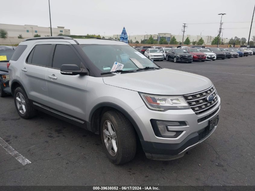 2017 Ford Explorer Xlt VIN: 1FM5K8DH1HGC61926 Lot: 39638052