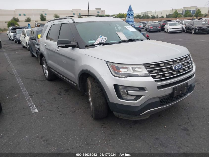 2017 Ford Explorer Xlt VIN: 1FM5K8DH1HGC61926 Lot: 39638052