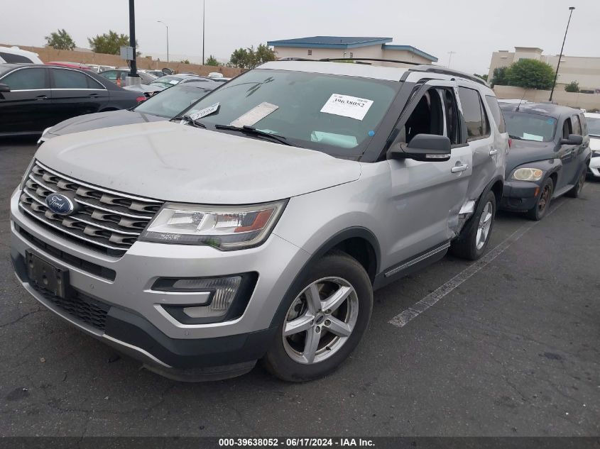 2017 Ford Explorer Xlt VIN: 1FM5K8DH1HGC61926 Lot: 39638052