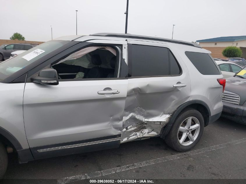 2017 Ford Explorer Xlt VIN: 1FM5K8DH1HGC61926 Lot: 39638052