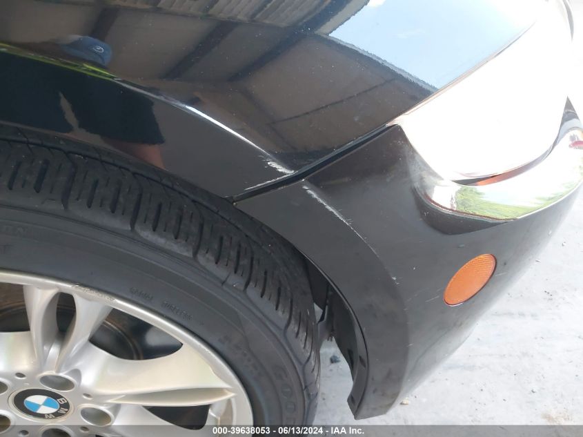 2005 BMW Z4 3.0I VIN: 4USBT53545LU10787 Lot: 39638053