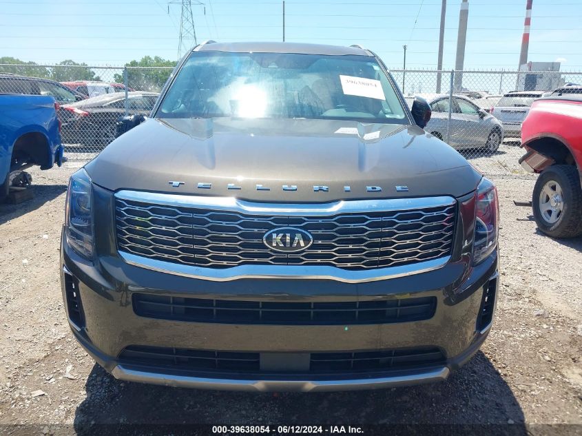 2021 Kia Telluride S VIN: 5XYP6DHC9MG156802 Lot: 39638054