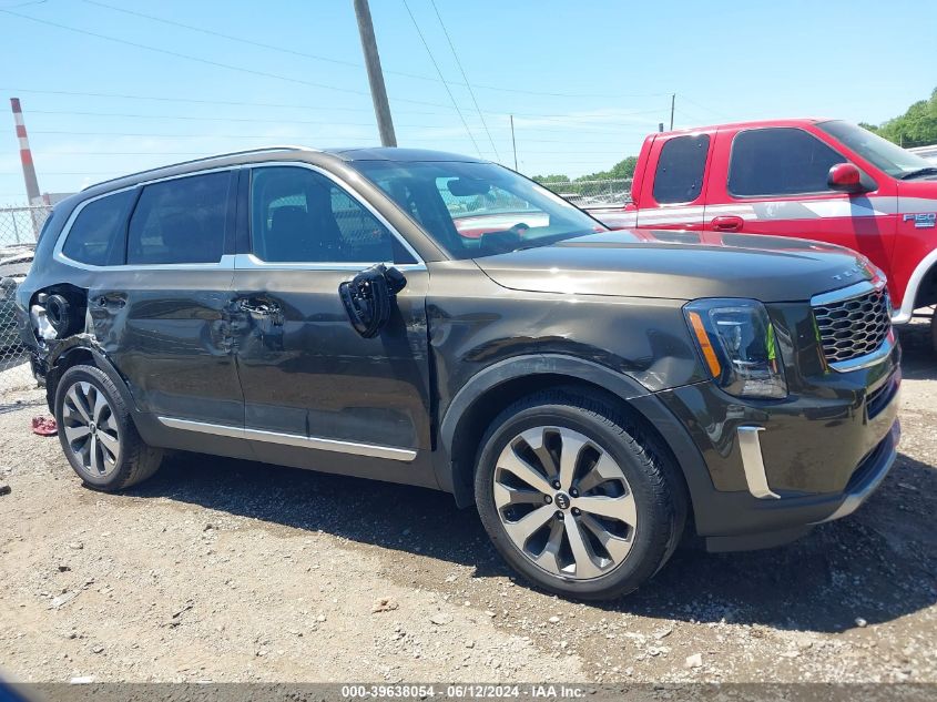 2021 Kia Telluride S VIN: 5XYP6DHC9MG156802 Lot: 39638054