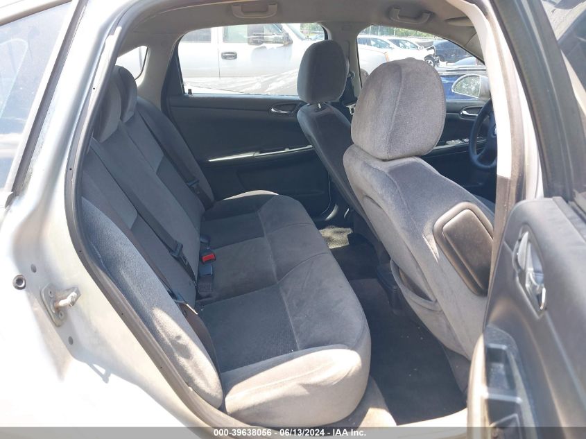 2010 Chevrolet Impala Ls VIN: 2G1WA5EK8A1105513 Lot: 39638056