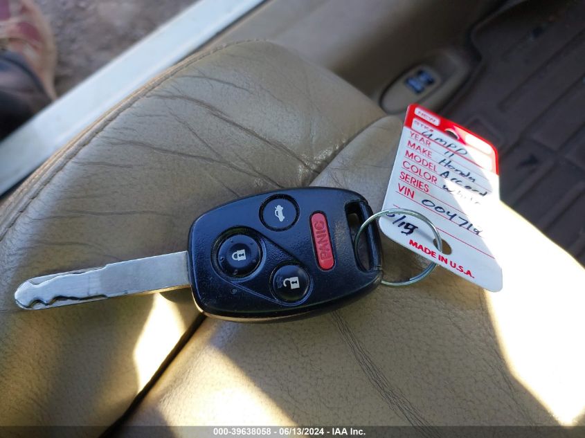 2011 Honda Accord 3.5 Ex-L VIN: 5KBCP3F82BB004712 Lot: 39638058