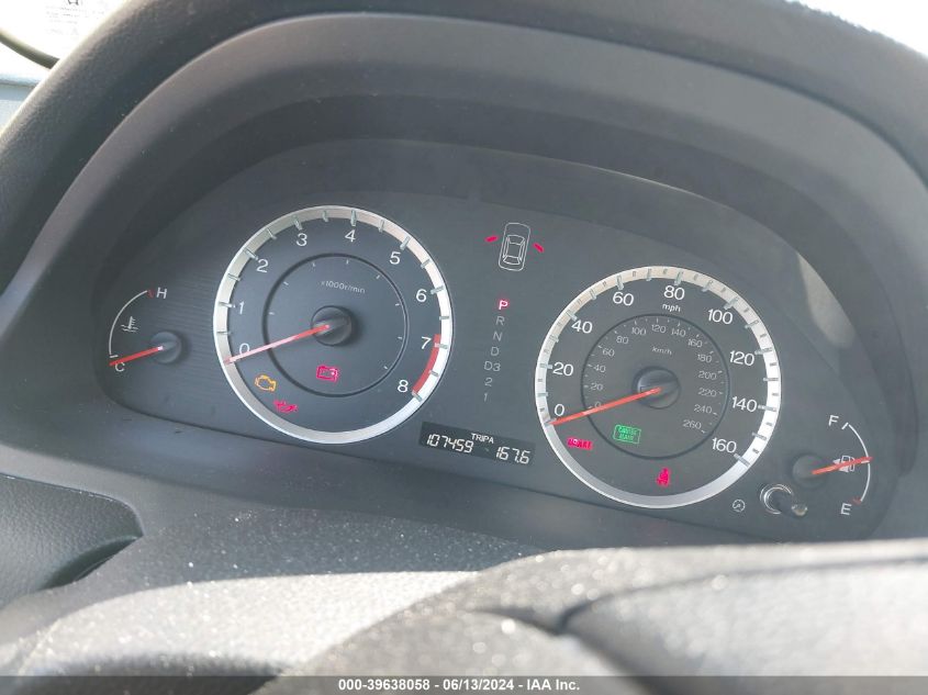 2011 Honda Accord 3.5 Ex-L VIN: 5KBCP3F82BB004712 Lot: 39638058