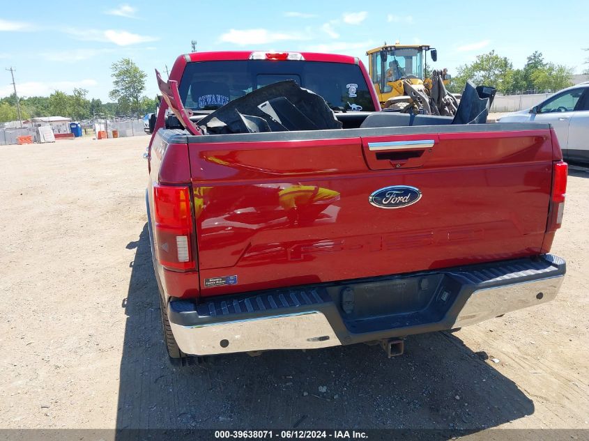 2018 Ford F-150 Lariat VIN: 1FTEW1E55JKD29118 Lot: 39638071