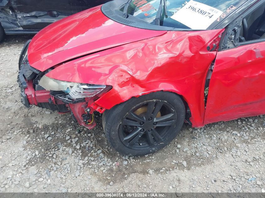 2012 Honda Cr-Z Ex VIN: JHMZF1D67CS000370 Lot: 39638074