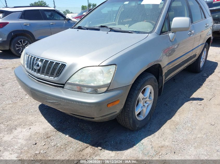 2002 Lexus Rx 300 VIN: JTJHF10U720269218 Lot: 39638081