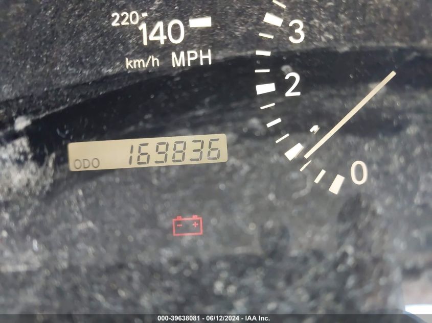 2002 Lexus Rx 300 VIN: JTJHF10U720269218 Lot: 39638081