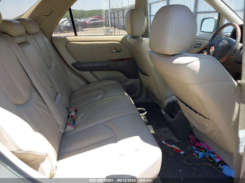 2002 Lexus Rx 300 VIN: JTJHF10U720269218 Lot: 39638081