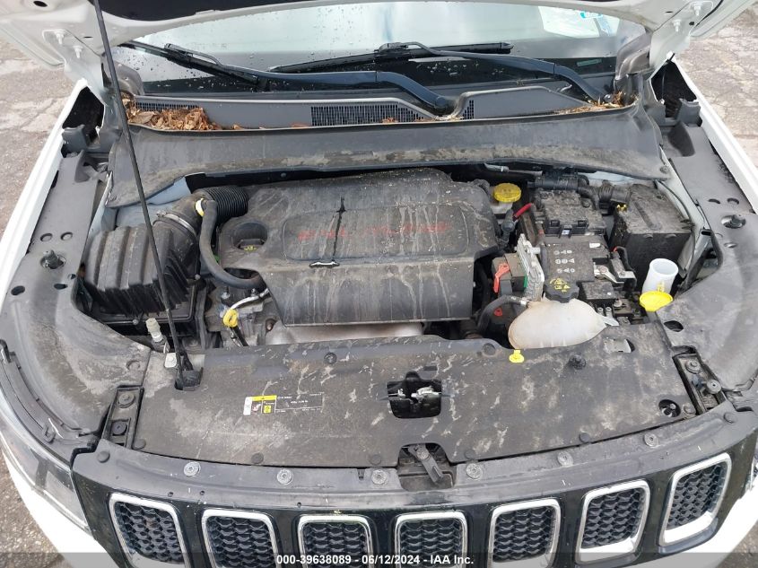 2018 Jeep Compass Limited 4X4 VIN: 3C4NJDCB4JT492088 Lot: 39638089