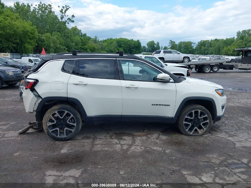 2018 Jeep Compass Limited 4X4 VIN: 3C4NJDCB4JT492088 Lot: 39638089