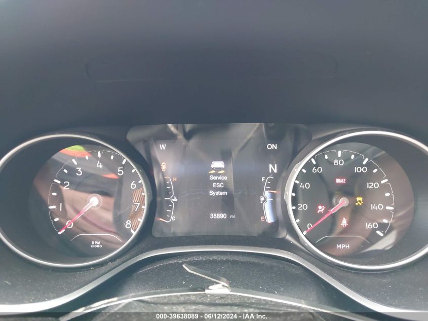 2018 Jeep Compass Limited 4X4 VIN: 3C4NJDCB4JT492088 Lot: 39638089