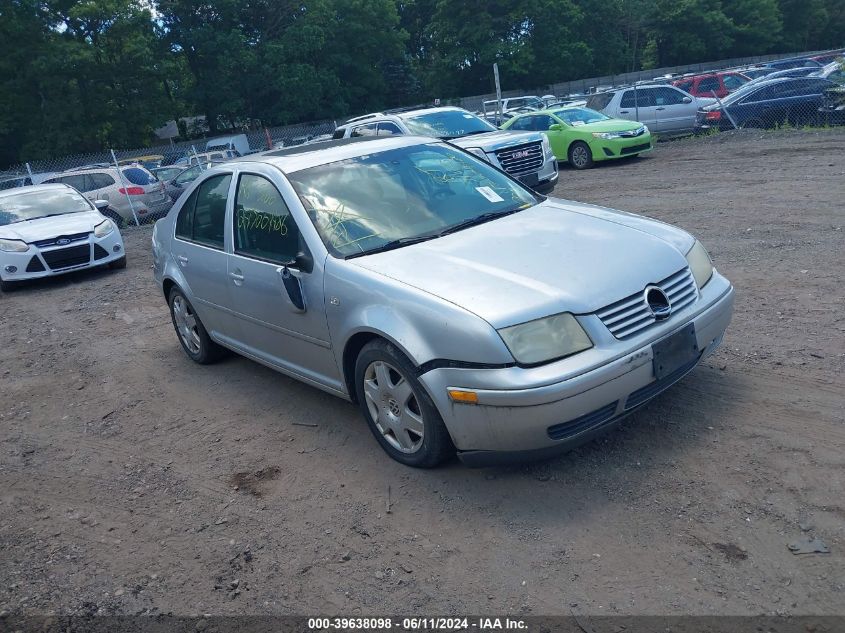 2001 Volkswagen Jetta Glx VIN: 3VWTG29M81M035746 Lot: 39638098