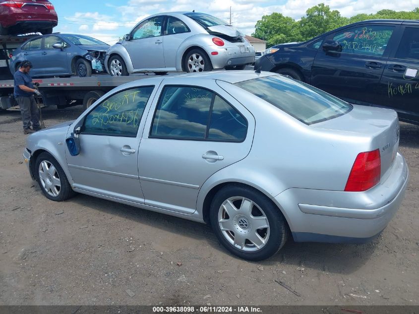 2001 Volkswagen Jetta Glx VIN: 3VWTG29M81M035746 Lot: 39638098