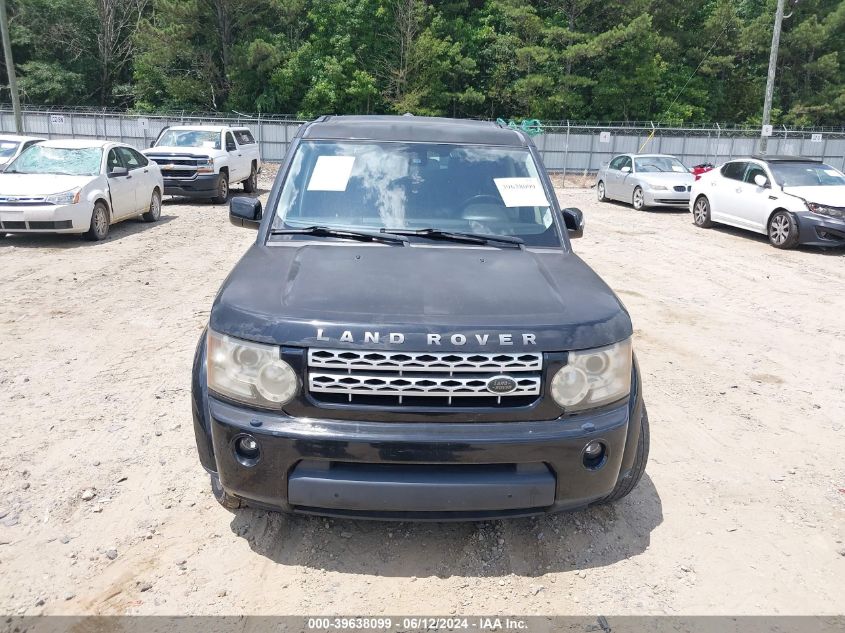 2012 Land Rover Lr4 VIN: SALAK2D45CA647265 Lot: 39638099