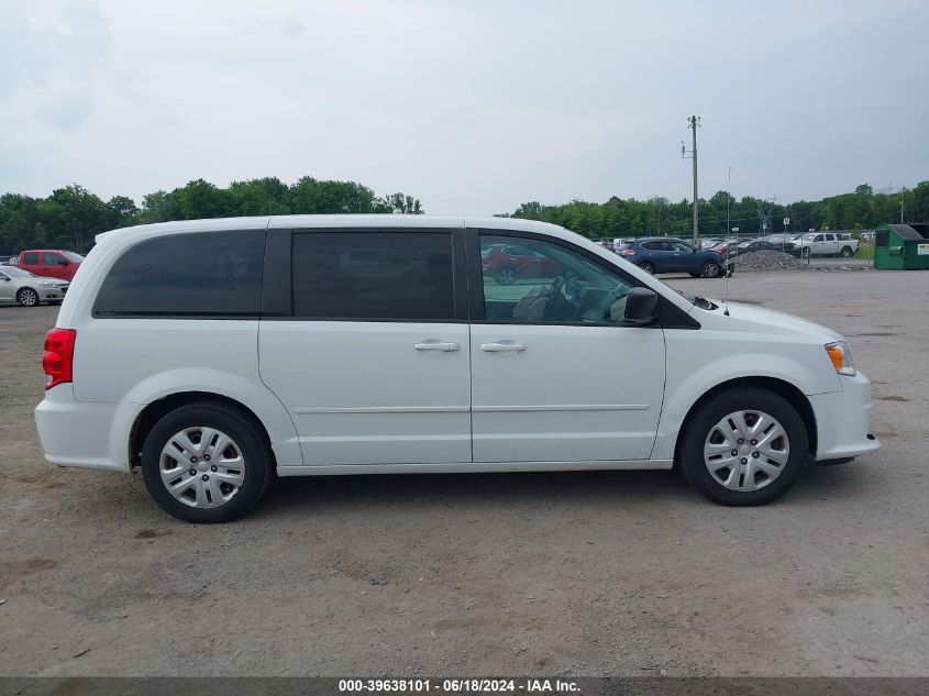 2015 Dodge Grand Caravan Se VIN: 2C4RDGBG0FR642327 Lot: 39638101