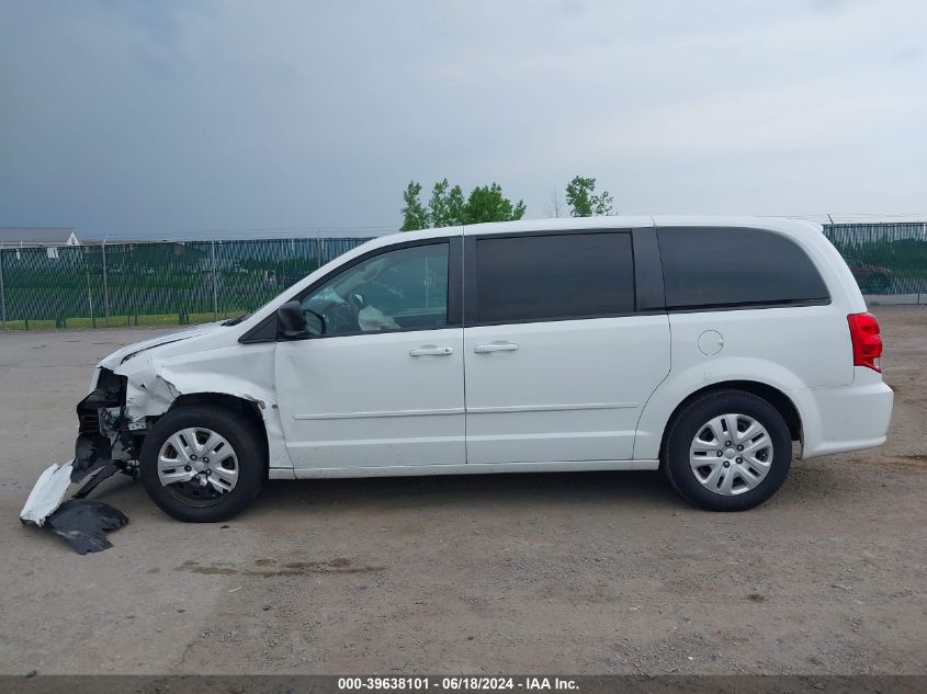 2015 Dodge Grand Caravan Se VIN: 2C4RDGBG0FR642327 Lot: 39638101