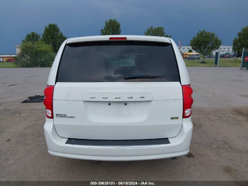 2015 Dodge Grand Caravan Se VIN: 2C4RDGBG0FR642327 Lot: 39638101