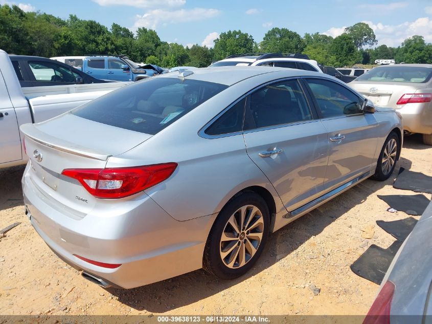 2015 Hyundai Sonata Sport VIN: 5NPE34AF6FH079919 Lot: 39638123