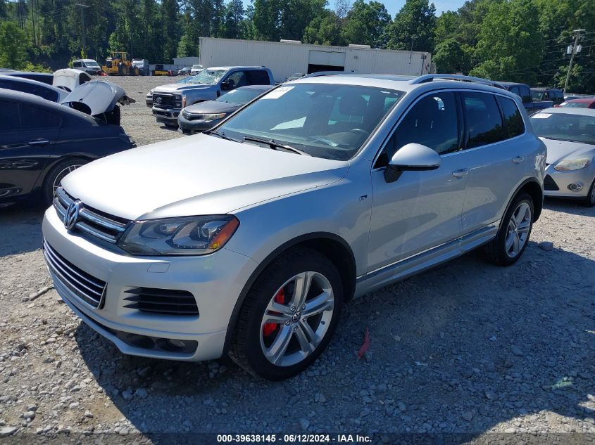 2014 Volkswagen Touareg Tdi R-Line VIN: WVGDP9BP7ED011262 Lot: 39638145