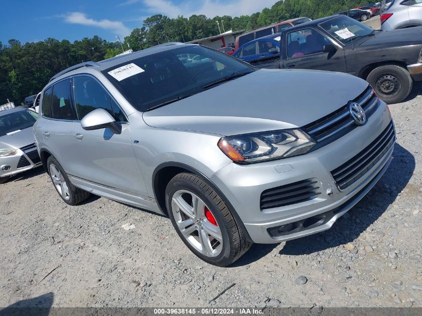 2014 Volkswagen Touareg Tdi R-Line VIN: WVGDP9BP7ED011262 Lot: 39638145