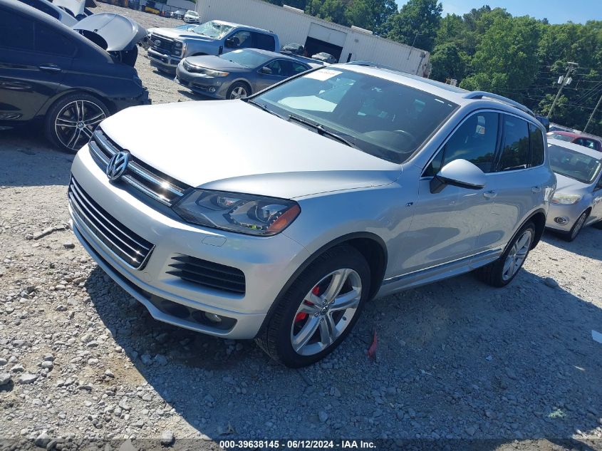 2014 Volkswagen Touareg Tdi R-Line VIN: WVGDP9BP7ED011262 Lot: 39638145