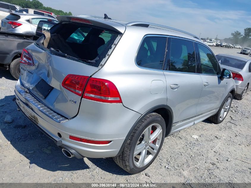 2014 Volkswagen Touareg Tdi R-Line VIN: WVGDP9BP7ED011262 Lot: 39638145