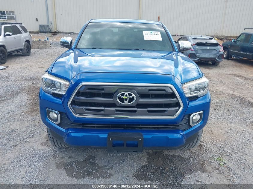 2017 Toyota Tacoma Limited VIN: 5TFEZ5CN0HX022504 Lot: 39638146