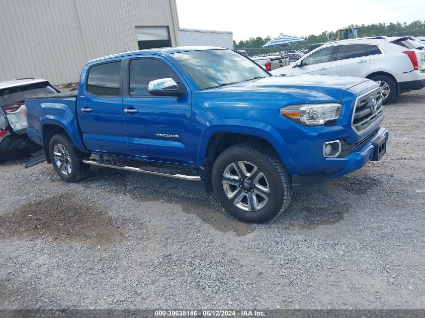 2017 Toyota Tacoma Limited VIN: 5TFEZ5CN0HX022504 Lot: 39638146