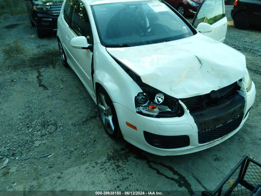 2008 Volkswagen Gti 2-Door VIN: WVWFV71K58W261198 Lot: 39638150