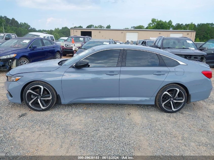 2021 Honda Accord Sport Special Edition VIN: 1HGCV1F43MA120682 Lot: 39638153