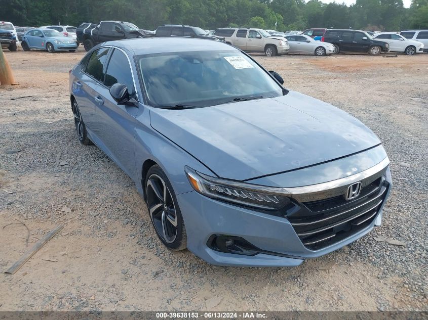 1HGCV1F43MA120682 2021 HONDA ACCORD - Image 1