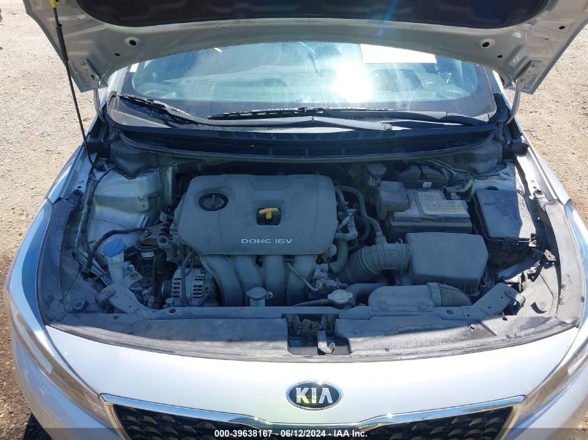 2018 Kia Forte Lx VIN: 3KPFL4A70JE177435 Lot: 39638167